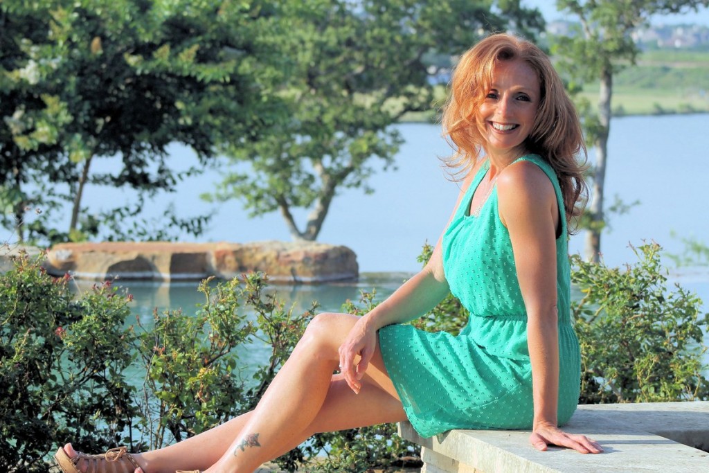 Heather Hanson by a Lake